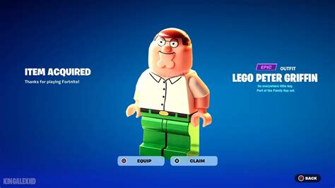 peter griffin fortnite lego